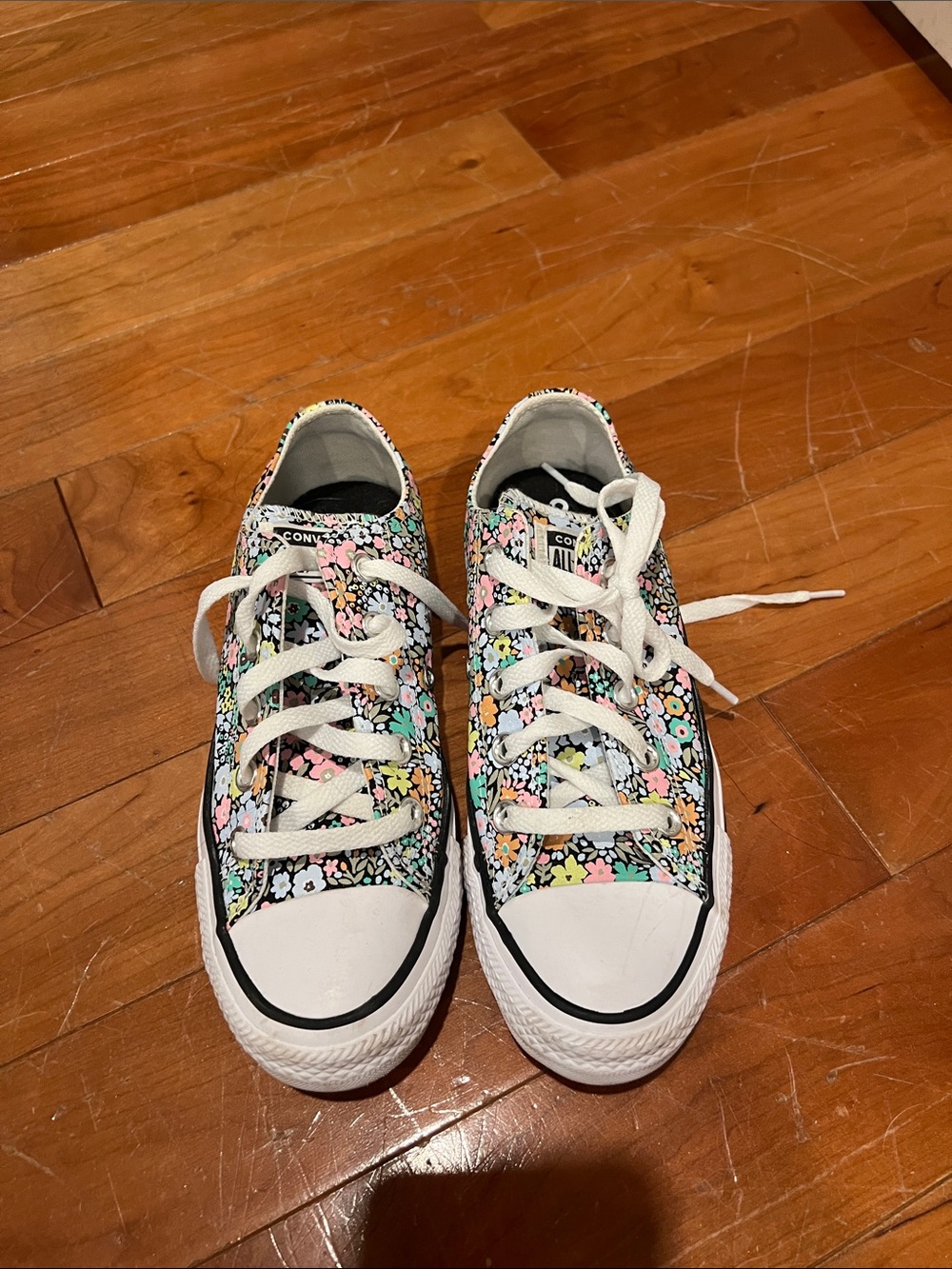 Converse Floral Low Top Sneakers